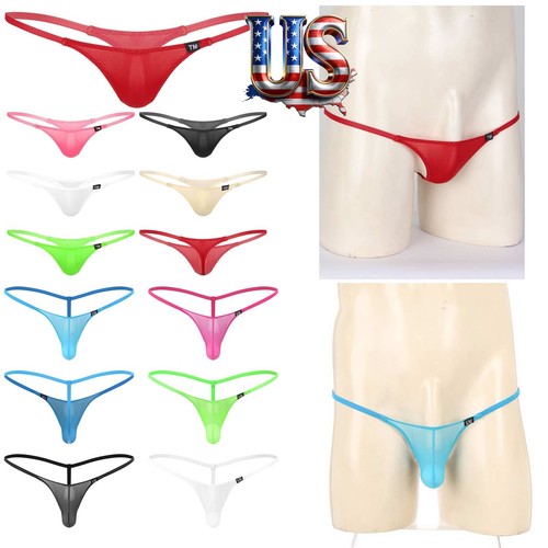 Men thongs underwear solid - thongs,